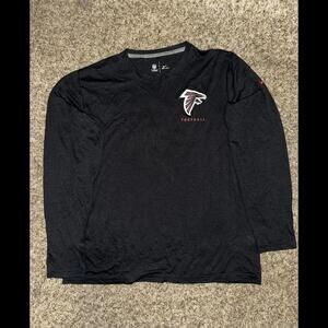Atlanta Falcons Nike NFL On Field Dri-Fit Long Sleeve Shirt Men's Black 2013